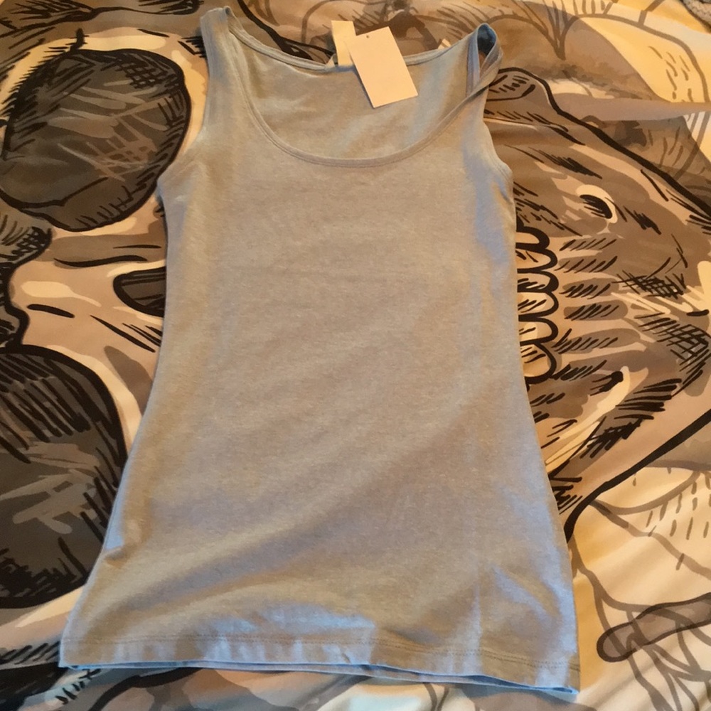 NWT Fitted Light Blue Tank Top